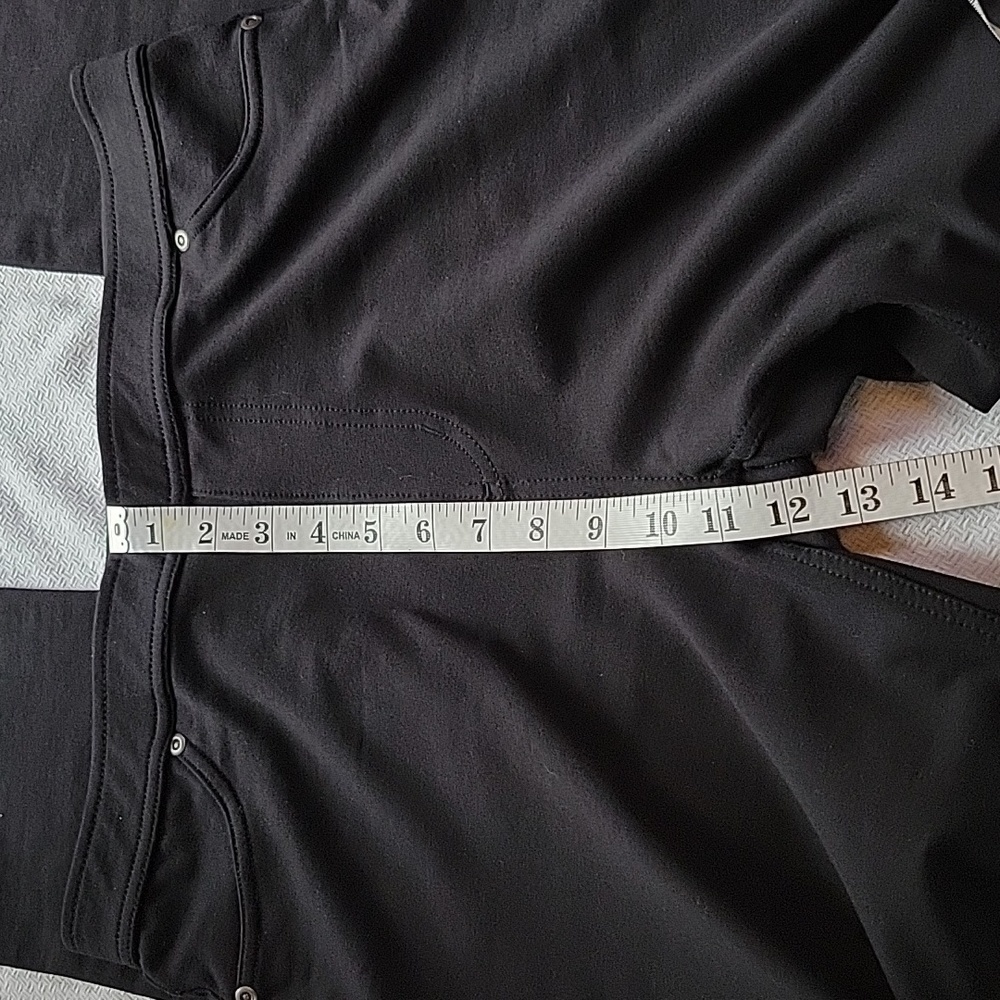 SUSAN Graver QVC Black Knit Stretch Slacks Pants M Medium Mint Condition - Picture 7 of 8